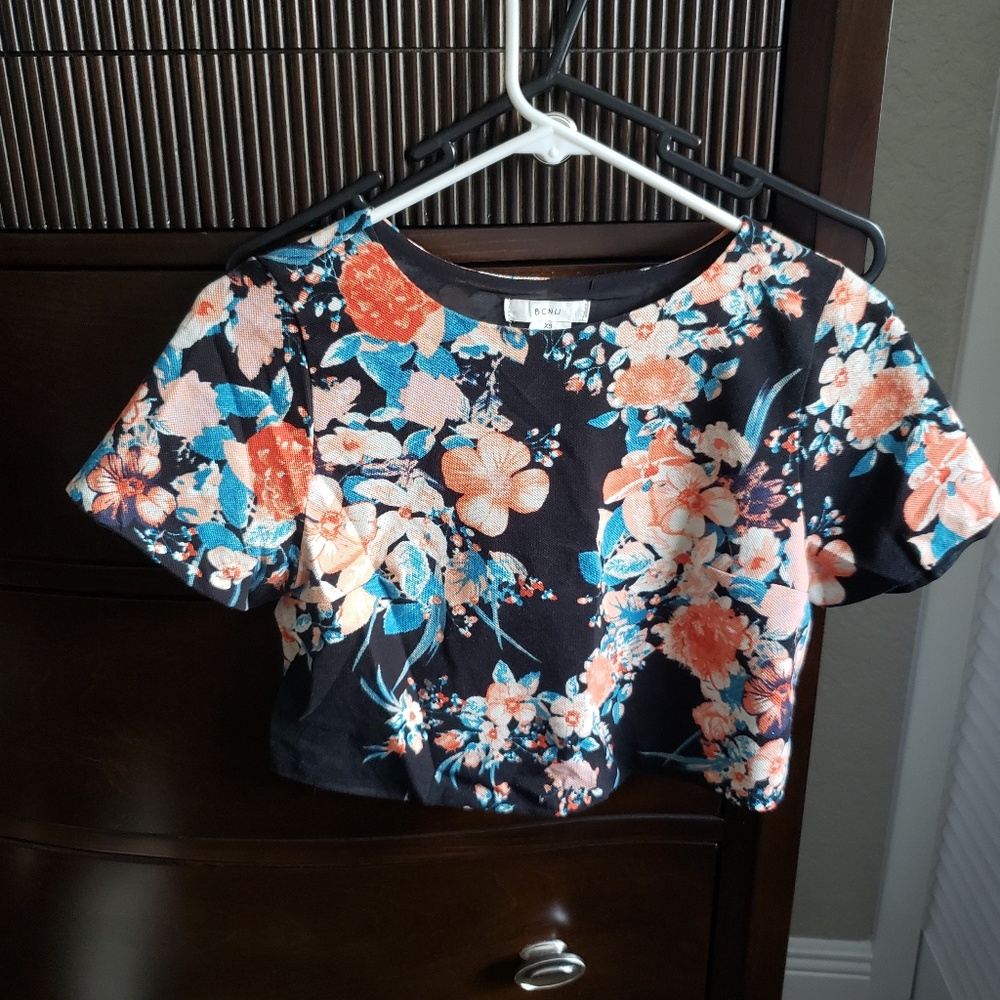 Floral Crop Top